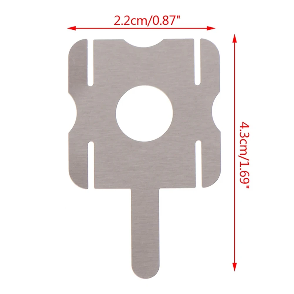 20pcs Spots Welding Nickel Plates Battery Plating Nickle Sheet For Makitas Power Tool Battary Nickel Plated Steel Strap Strip