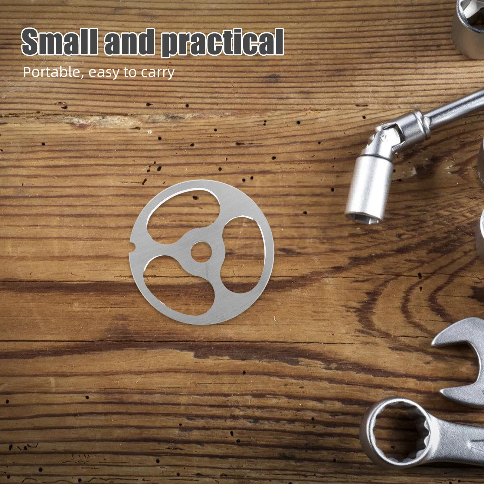 Meat Grinder Stainless Steel Attachment Blade Disc Sausage Stuffer Cutting Plate Kitchen Meat Mincer Accessories Home Use