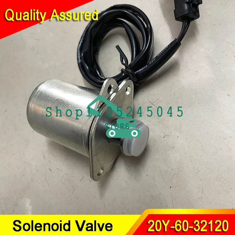 Rotary Solenoid Valve 20Y-60-32120 20Y6032120 For PC220-7 PC300-7 PC400-7 PC130-7 Excavator Part