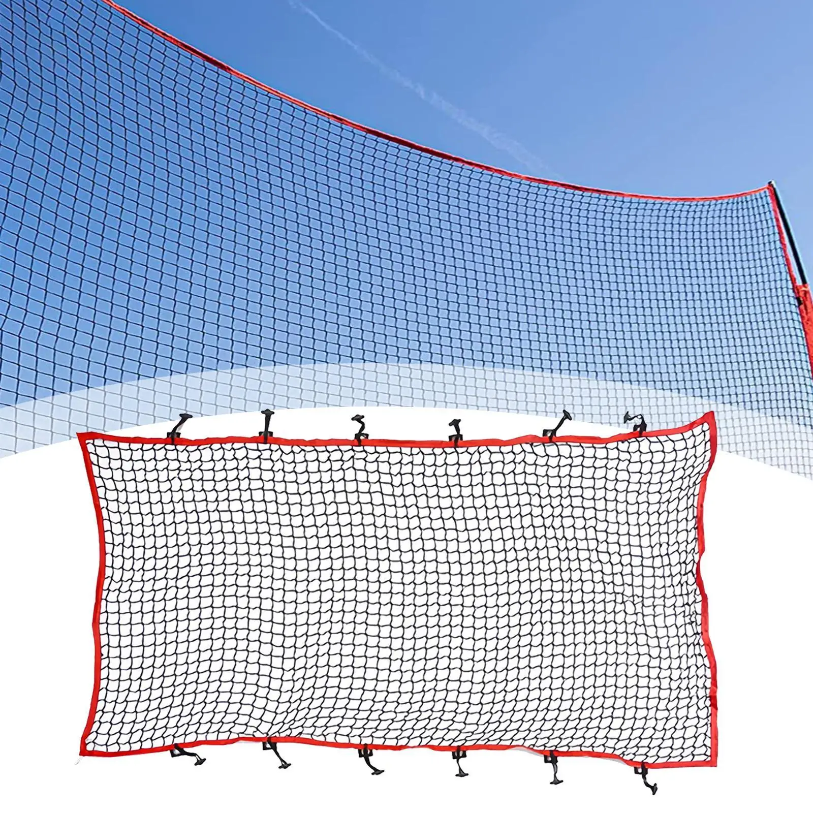 Honkbal Rebound Net, Honkbal Trainingsapparatuur, Gooi Oefening, Softbal Pitching Indoor Outdoor Pitchback Ball Return Net