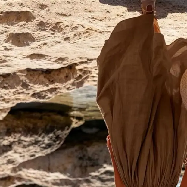 Damen Sommer V-Ausschnitt Lose Maxi-Kleider Ärmellos Einfarbig mit Taillenbund Plissiertes Langes Kleid Lässiges Strand-Urlaubskleid Elegante Partykleider