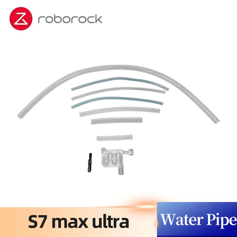 Original Accessories Onyx3+ Water Pipe Set With Adapter Assembly Spare Parts For Roborock S7 Max Ultra Vacuum Cleaner