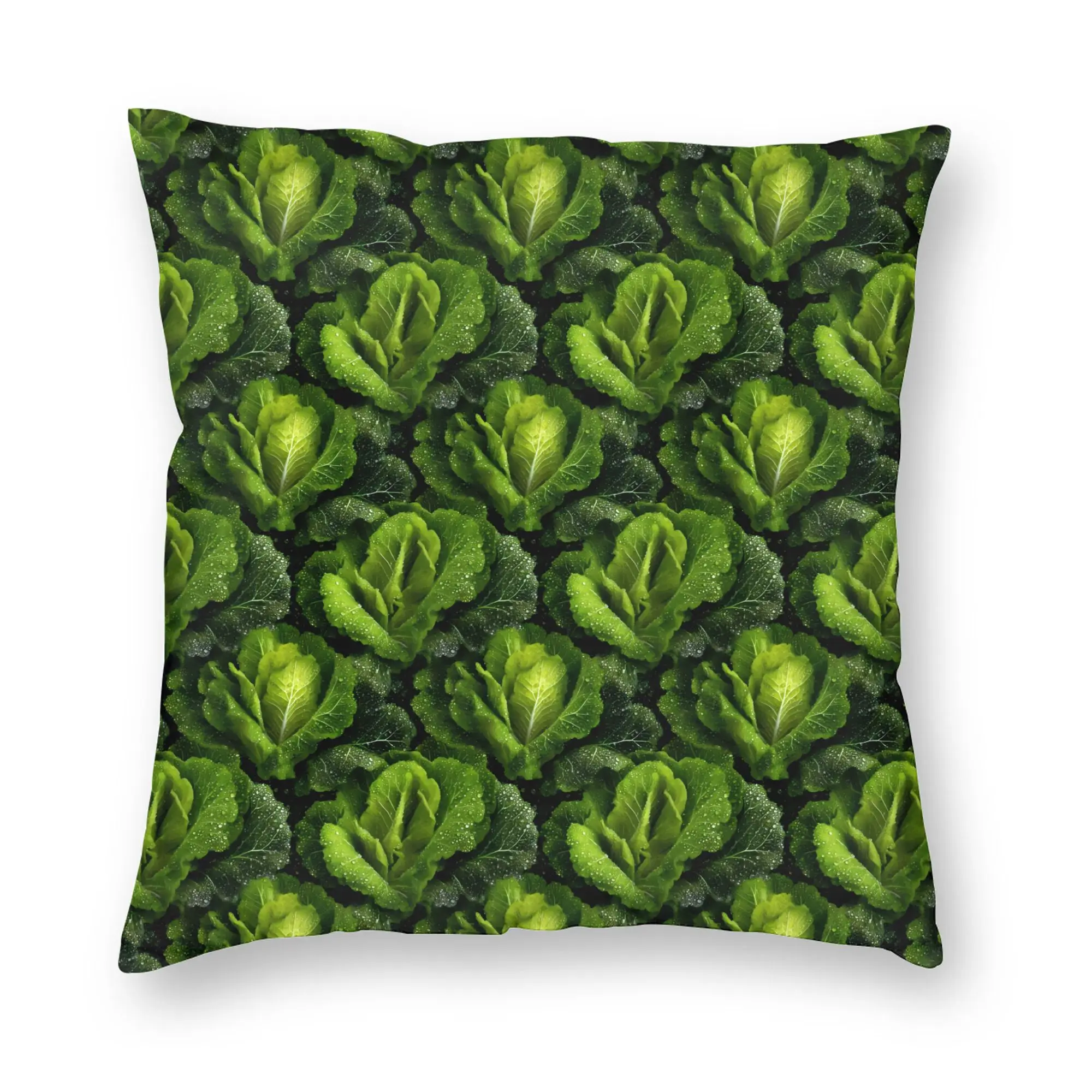 Cabbage Pattern Pillow Case  Graphic Pillow Cover Kawaii Pillowcases For Living Room Chair