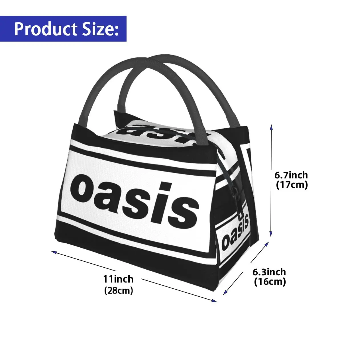 Oasis Logo Portable insulation bag for Cooler Food Office Pinic Container