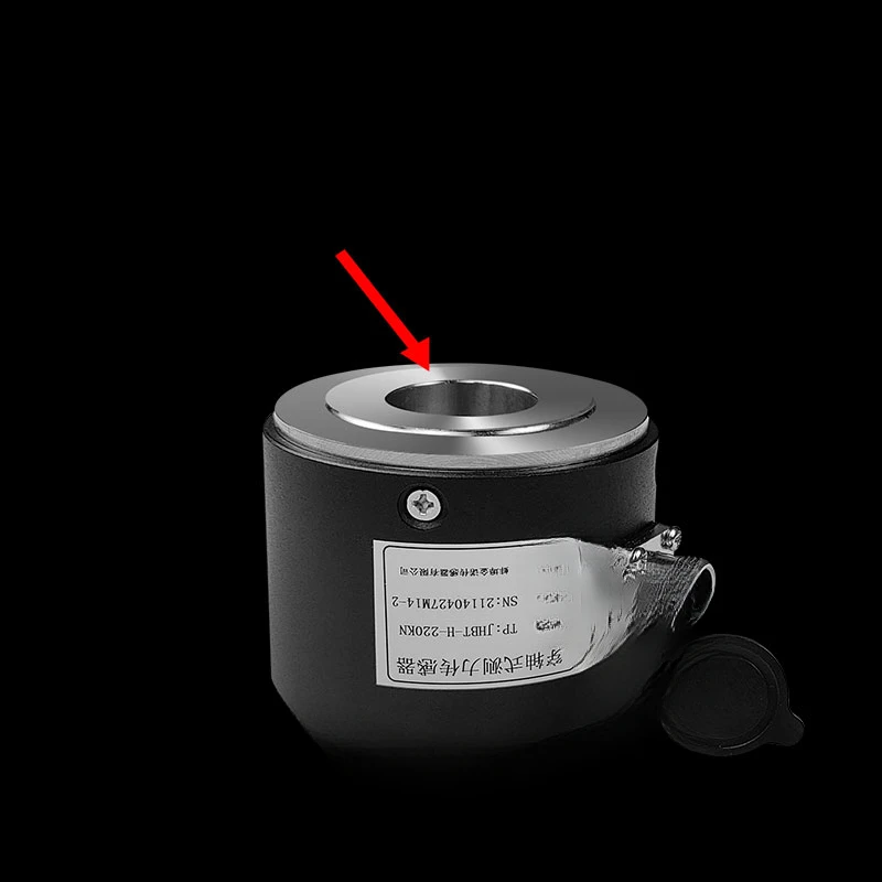 

Through-axis weighing force sensor testing machine annular through hole pressure sensing