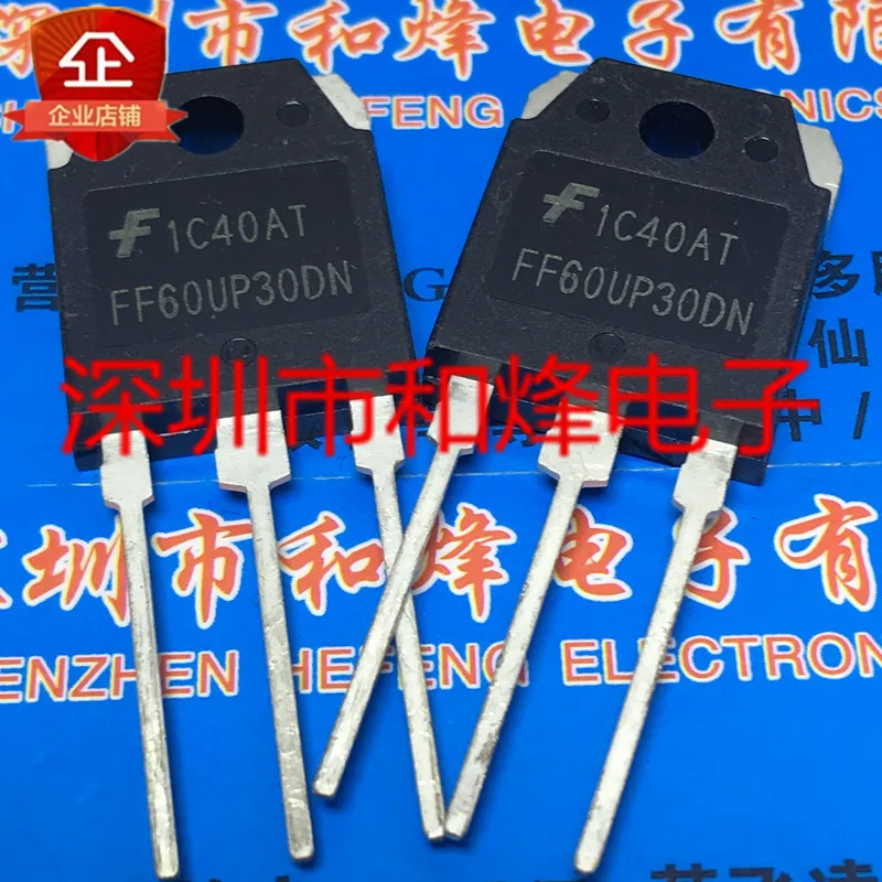 Free shipping  FF60UP30DN  TO-3P 60A 300V      20PCS