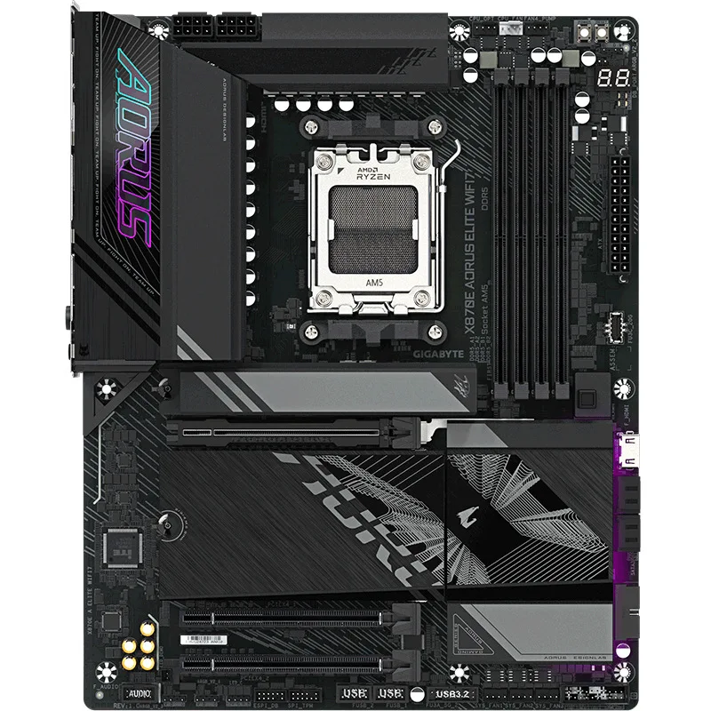 

X870E AORI ELITE WIFI7 main board DDR5 support AMD CPU 9900X