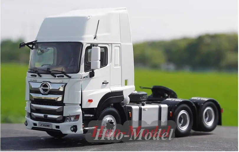 Alloy Diecast Model Car para GAGC HINO700, Trailer Tractor, Brinquedos Infantis, Presentes de Aniversário Meninos, Hobby Display Coleção, Ornamentos, 1:24