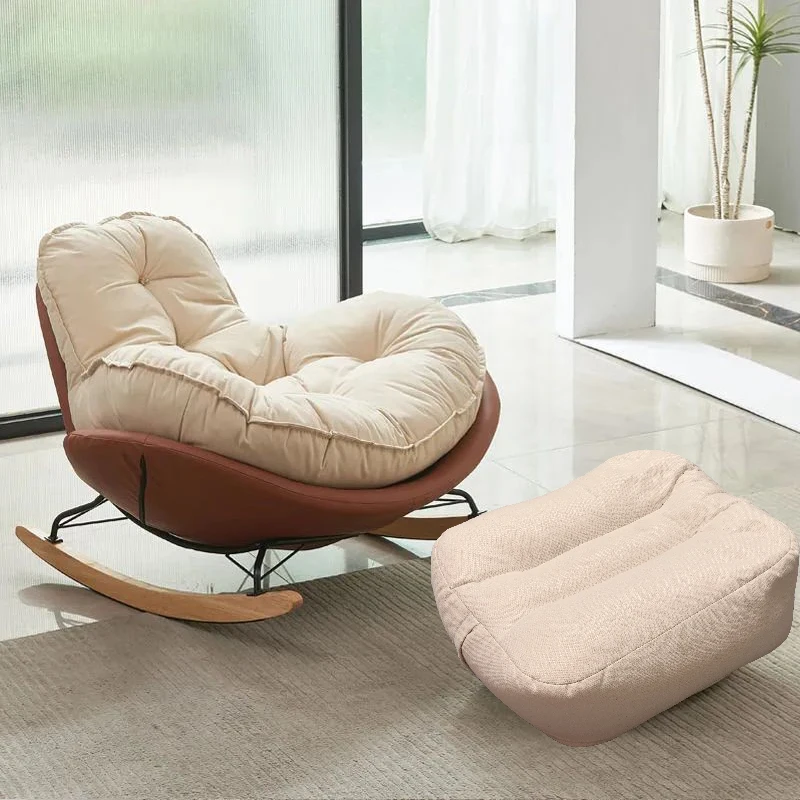 Lounge Recliner Chairs Modern Living Room Single White Chair Sofa Bedroom Green Butacas Y Sillones Para Sala Home Furniture