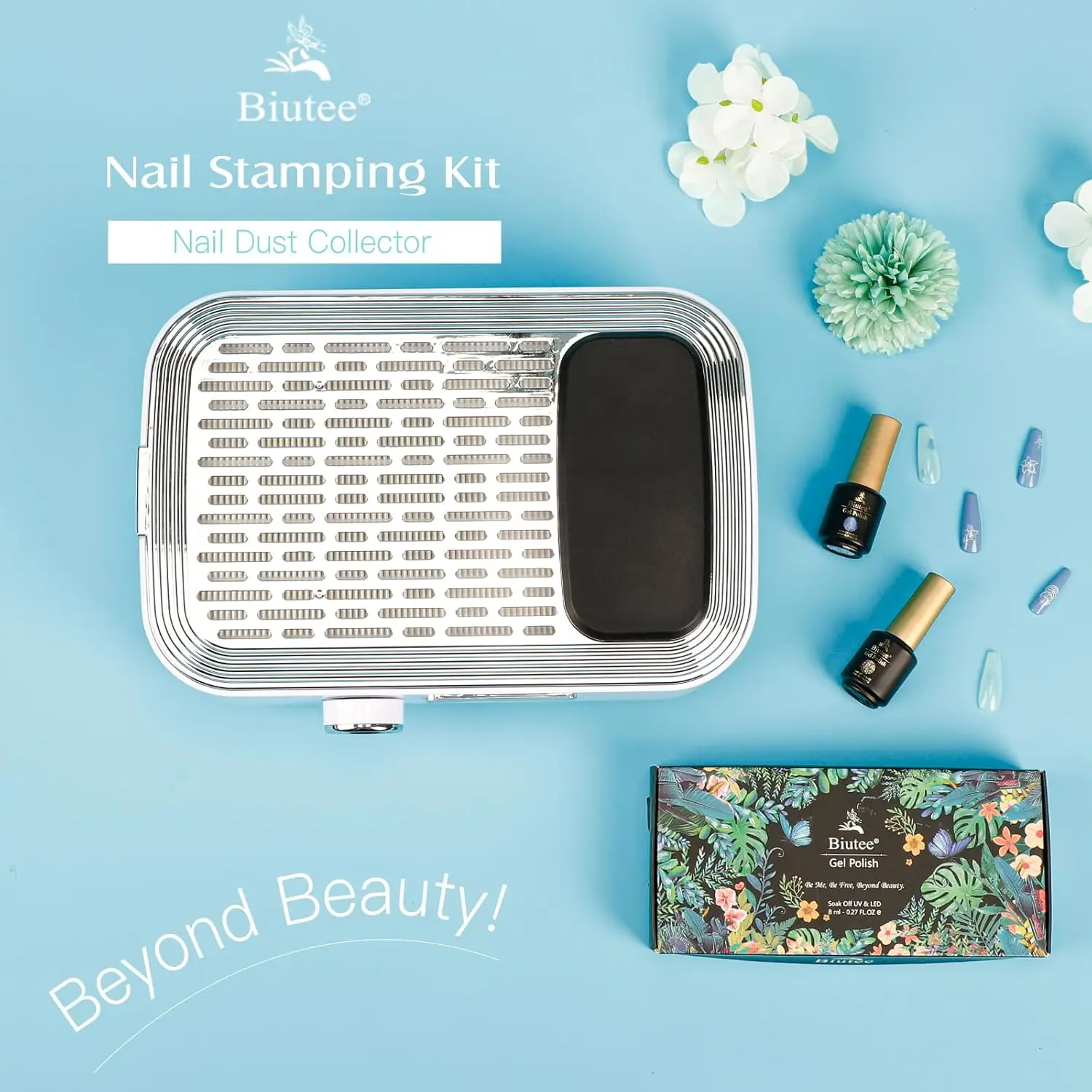 

Biutee пылесборник для ногтей 80 Вт пылесос для ногтей мощный пылесос для ногтей вентиляционный пылесборник пылесборник машина для всасывания пыли