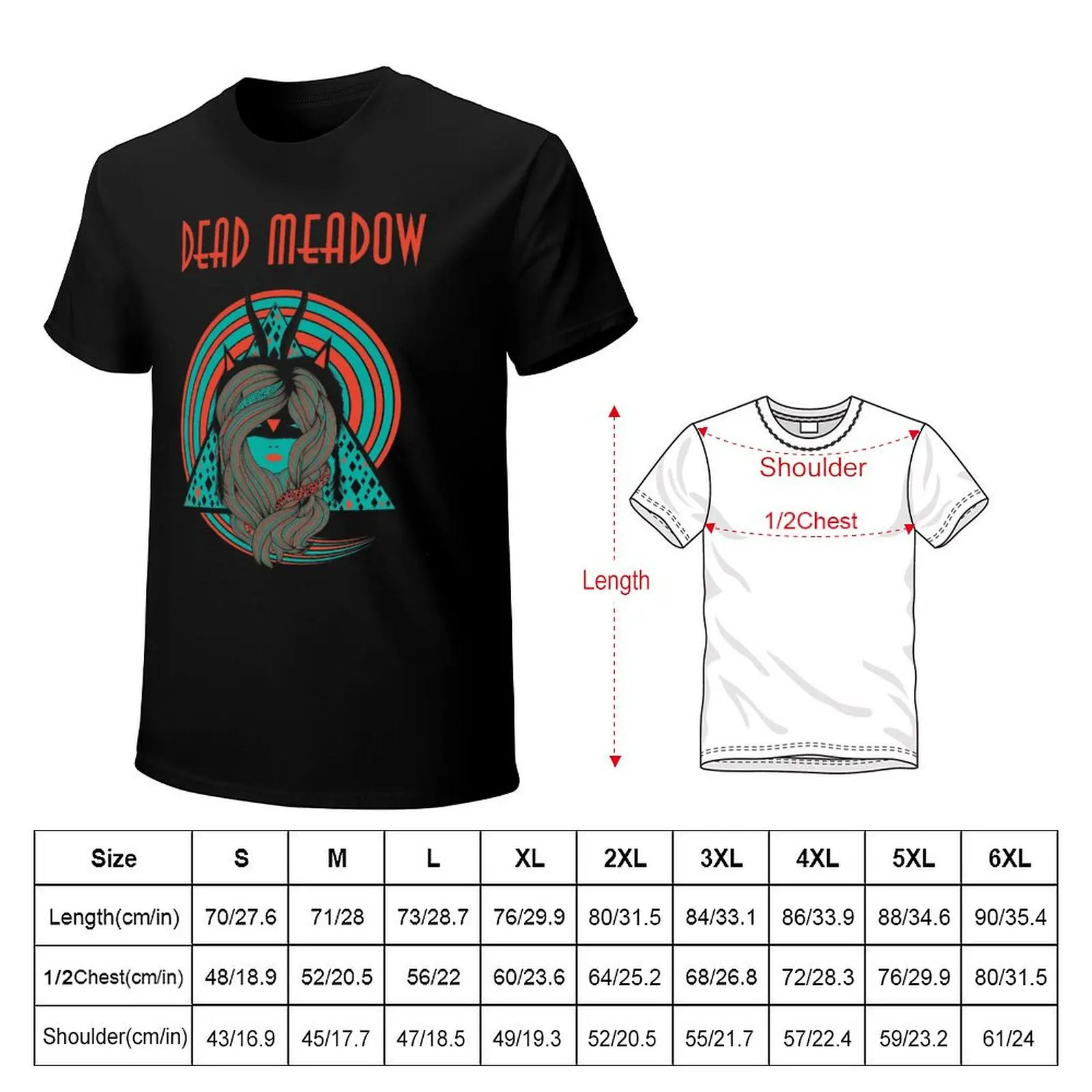 DEAD MEADOW BAND T-Shirt Work Utility Short Sleeve Shirt
