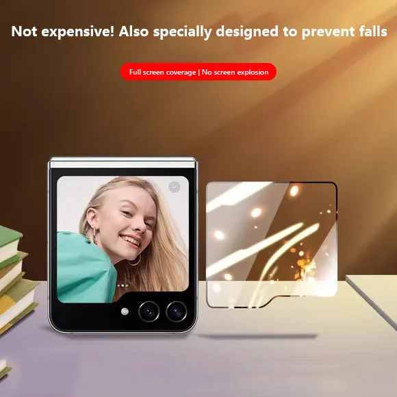 

Ультратонкое прозрачное закаленное стекло для Samsung Galaxy Z Flip 7 SE Flip7 Flip 7 6 5 5G Защитная пленка от царапин