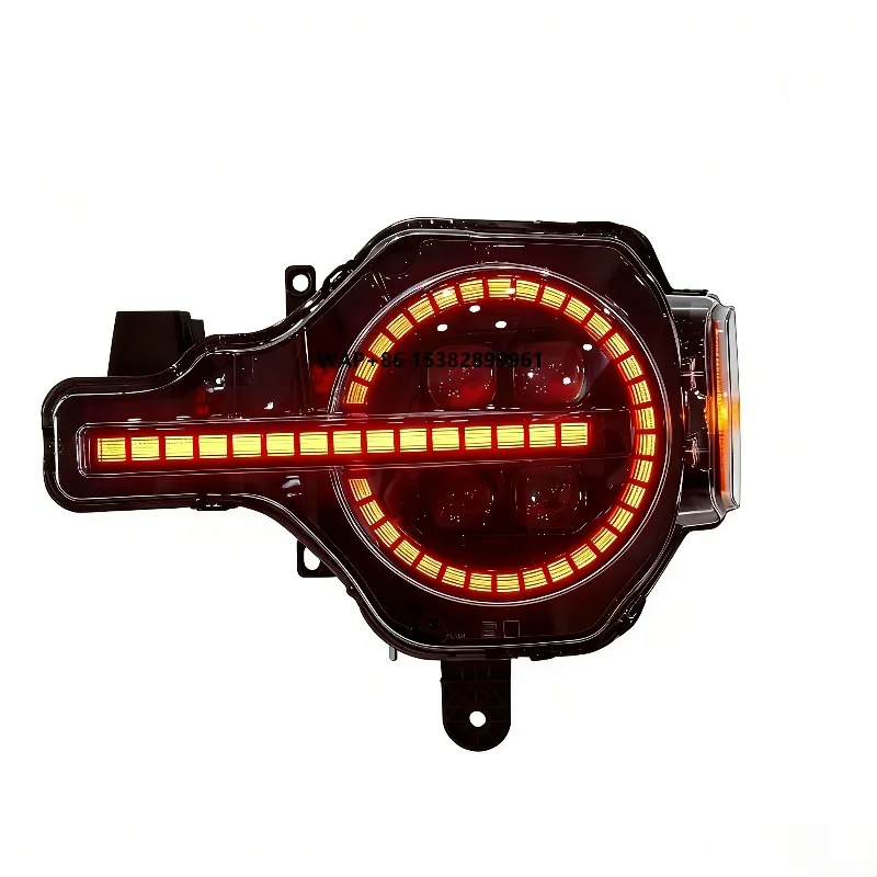 

Автомобильные светодиодные фары, дневные ходовые огни, аксессуары для авто, для Bronco, светодиодные фары в стиле Full Grid