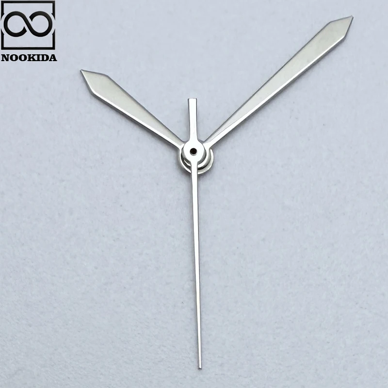 NOOKIDA New Silver Simple Polished Hands for Japan NH35/NH36/4R/7S Automatic Movement Mechanical Watch Accessories