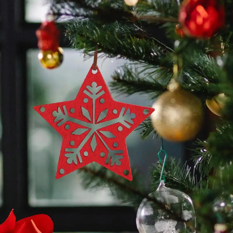 Christmas Gingerbread Man Felt Pendant Creative DIY Christmas Tree Hanging Ornaments For Home Navidad Gift New Year Decor 2023