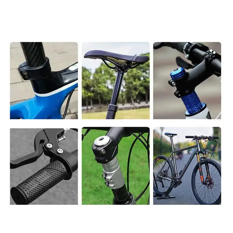 معجون الكربون لـ Seatpost ألياف الكربون المضادة للانزلاق وكيل ألياف الكربون مقعد أنبوب الجمعية هلام الدراجات الجبلية مقبض أفقي