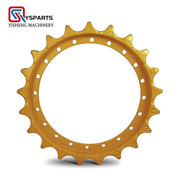 High Quality 208-27-31221 Excavator Drive Sprocket for PC400-5 Heavy  Excavator Undercarriage Parts Chain Sprocket