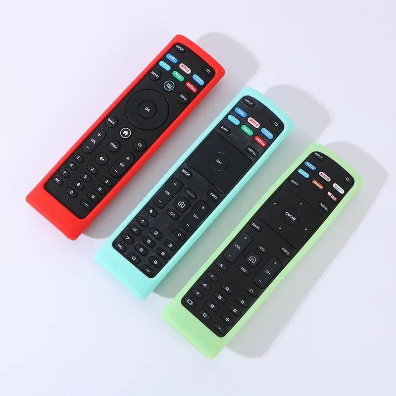 Pokrowiec na pilota Vizio, silikonowe etui na zdalne Vizio XRT136 / XRT140 D uniwersalne inteligentne sterowanie TV etui ze skรณrฤ
do pilota Vizio