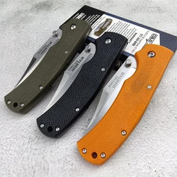 Cold Range Boss Folding Knife Outdoor Camping Practical Hunting Tactics multi-purpose EDC Tool 8Cr13Mov blade nylon glass handle