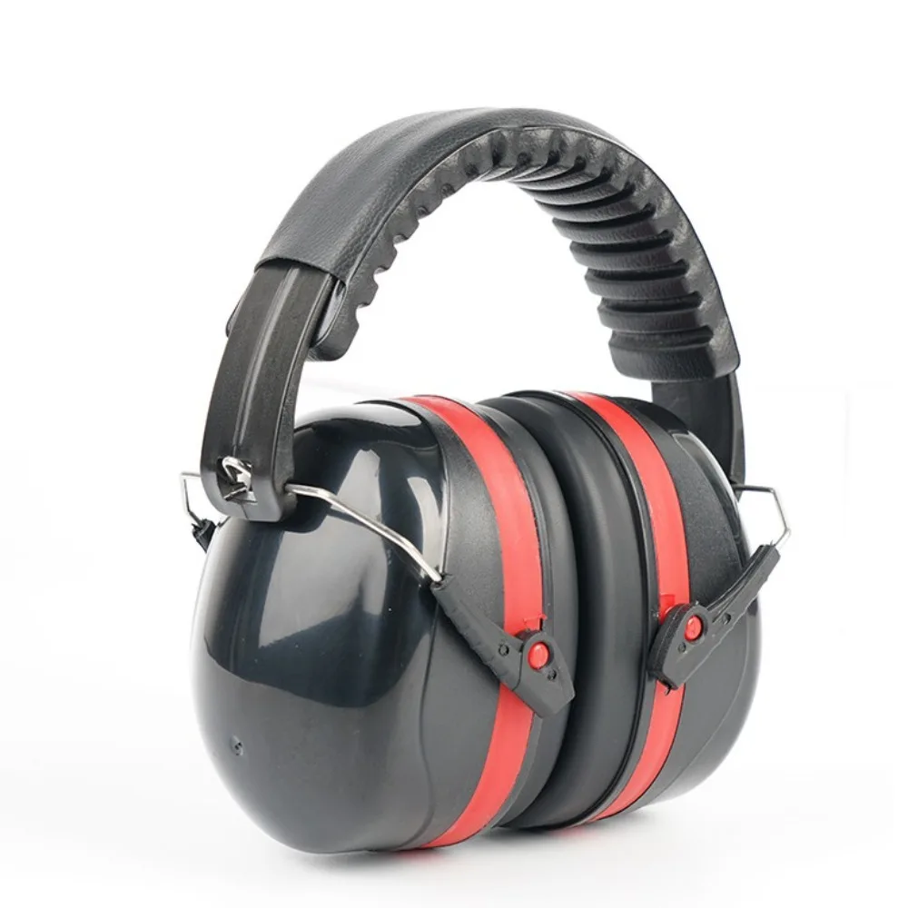 Foldable Anti-Noise Head Earmuffs Noise Canceling Study Sleeping Work Ear Protector SNR-35dB Ear Defenders for Kids/Adults