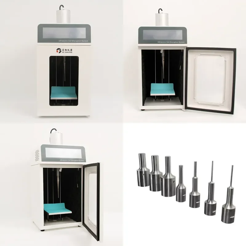 650 1800 Watt Homogenizer Ultrasonic Processor Portable Ultrasonic Cell Disruptor Probe for Laboratory Use