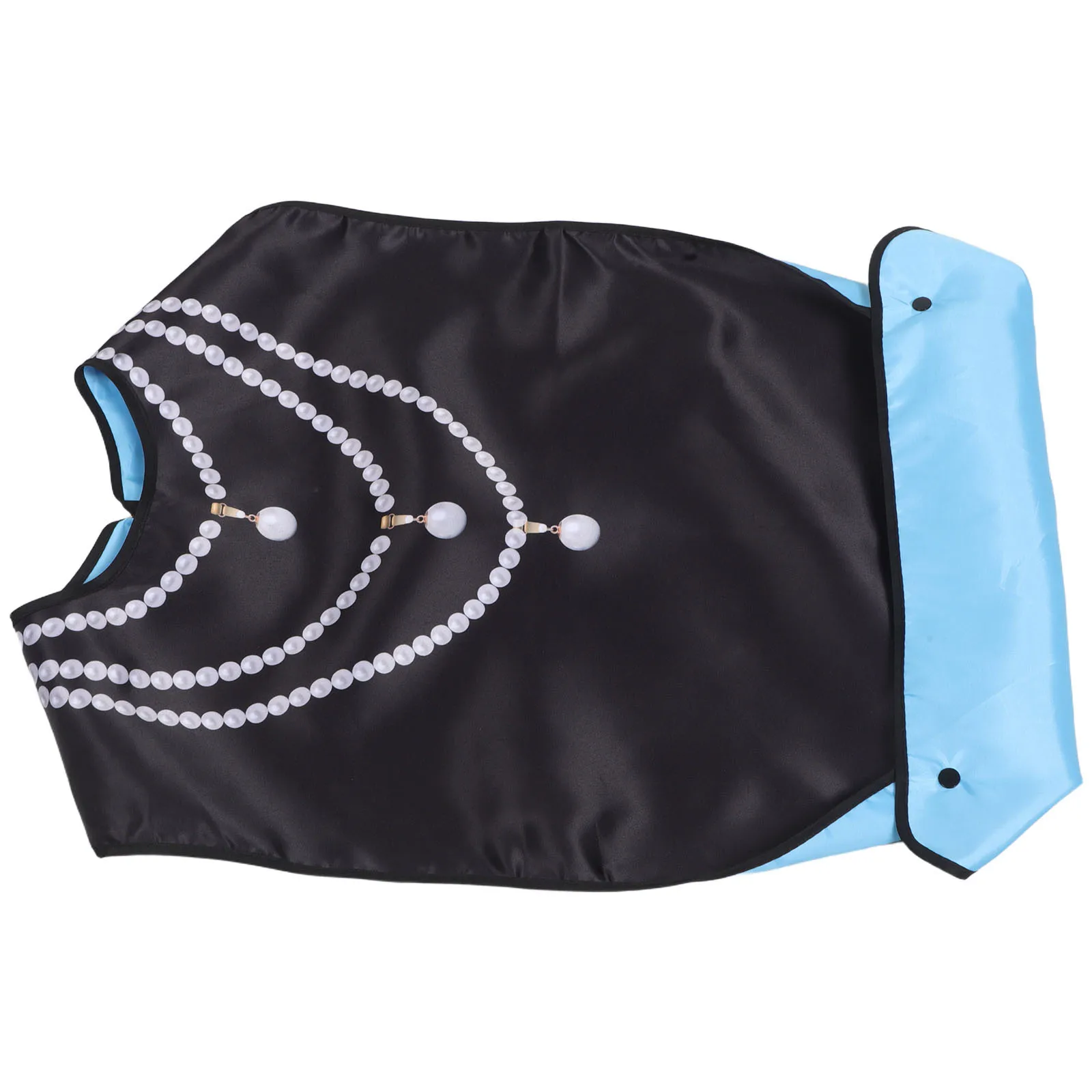 

Adult Bibs For Elderly Waterproof 33.80X17.96In Washable Reusable Food Catching Bib Lightweight Senior Dining Scarf