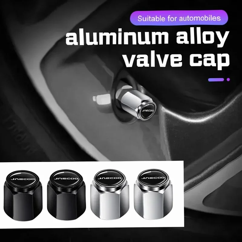 Car Tire Valve Cap Wheel Air Valve Cover Tire Nozzle Protector For Chery Tiggo 7 8 9 4 Pro 3X Omoda 5 E5 Jaecoo 7 8 Arrizo 8