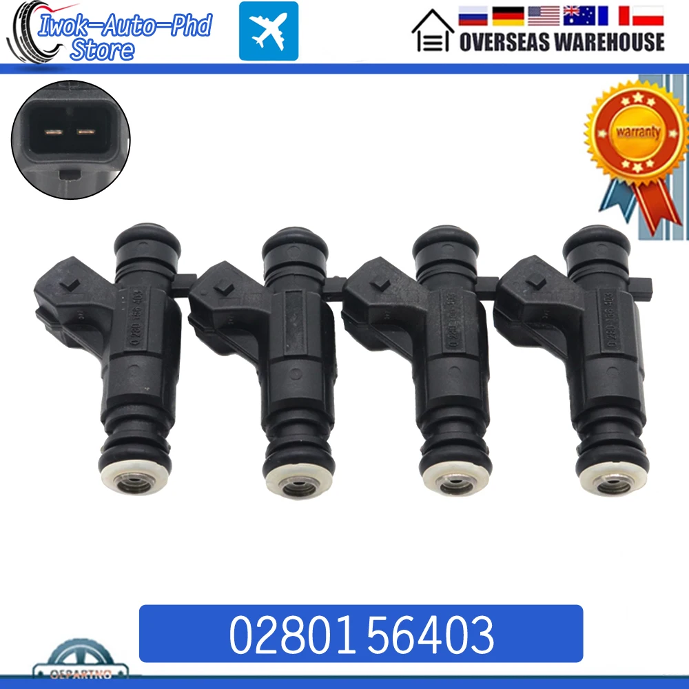 0280156403 Car Fuel Injector Nozzle 032906031R For Volkswagen Golf Polo Fox Voyage Saveiro Flex 1.6L 701060