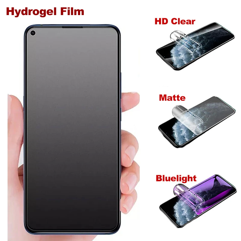 For OPPO A72 A71 A59 A58 A57 A57S A57e A56 A56S A53 A52 A53S 5G Screen Protector HD Clear Matte Anti Blueray Hydrogel Film