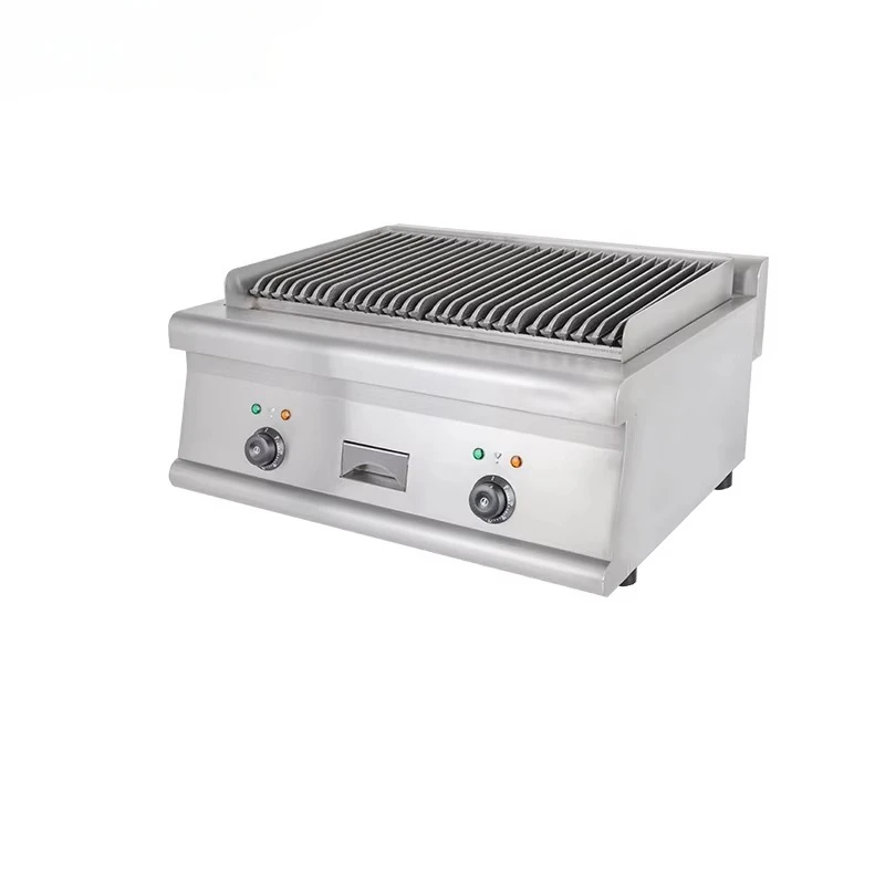 Commercial Iron Environmentally Friendly Smokeless Electric Grill Stainless Steel Easily Cleaned Indoor/Outdoor Use Small BBQ