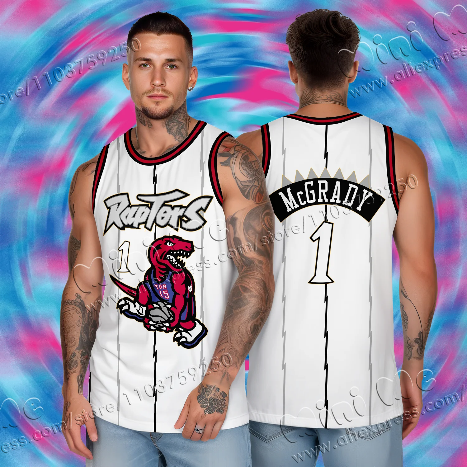 25 Raptors 15 Carter Home and Away Vintage Jersey Men's Adult and Children's Basketball Suit Training Suit