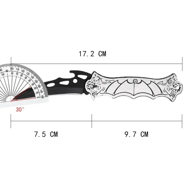 Folding Knife Camping Emergency Self Defense Tactical Survival Knife Keychain Portable  Fruit Knife Sharp Outdoor Pocket Knife