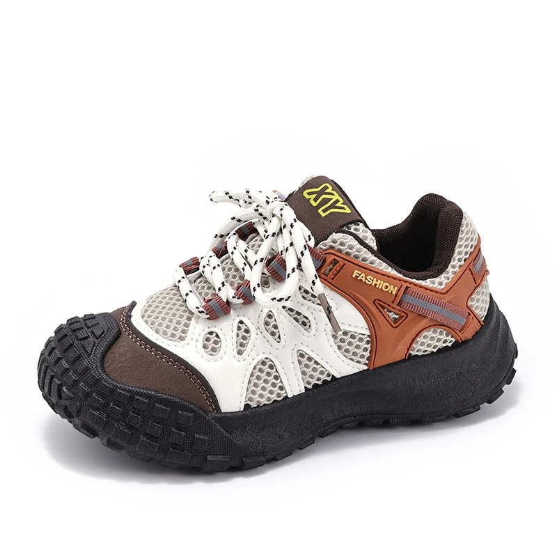 

Модные детские кроссовки 2026: дышащие сетчатые кеды для мальчиков и девочек, удобная обувь для прогулок, новая повседневная обувь для детей