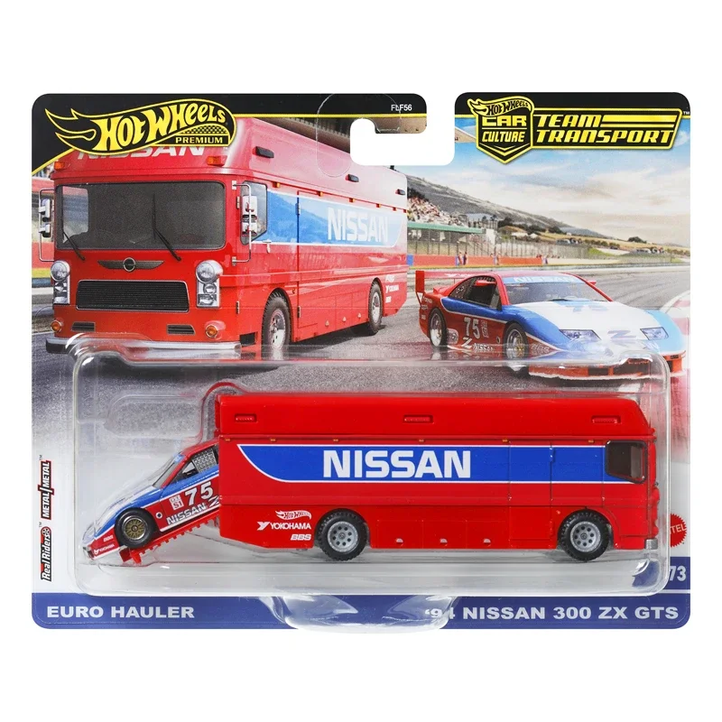 Oryginalny Hot Wheels Premium Car Culture Team Transport Diecast 1/64 Zabawki dla chłopców Toyota Supra 4runner Nissan Street Fleet Gift