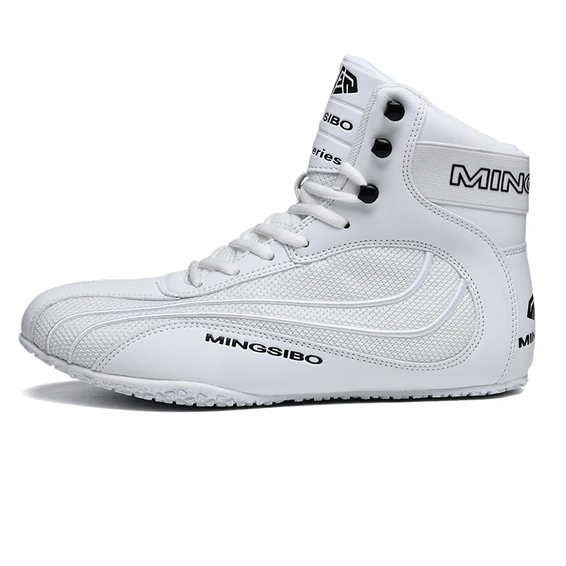 

Women's Boxing Training Shoes Outdoor Sneakers Men's Lightweight Wrestling Shoes Breathable Mesh Boxing Sneakers Very Good