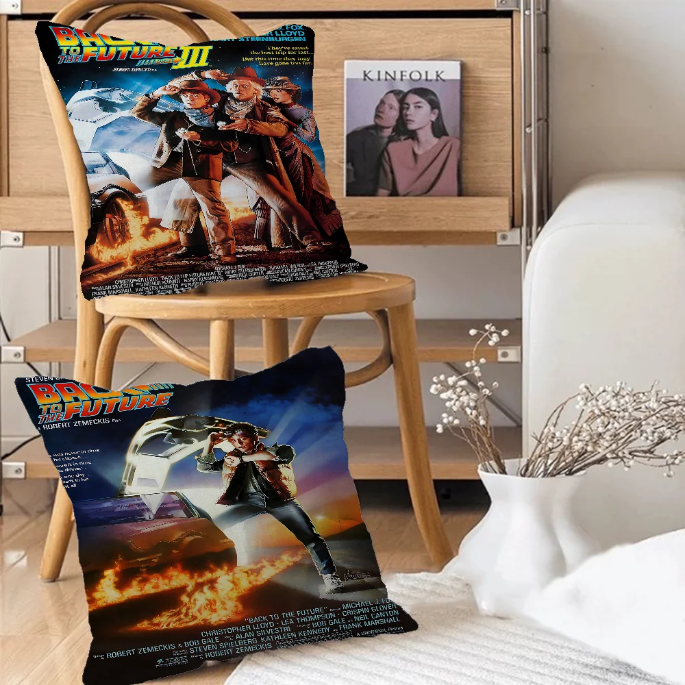 Movie B-Back To The Future Cushion Cover 30x50 Polyester Sofa Cushions Decorative Throw Pillows Home Decoration Pillowcover