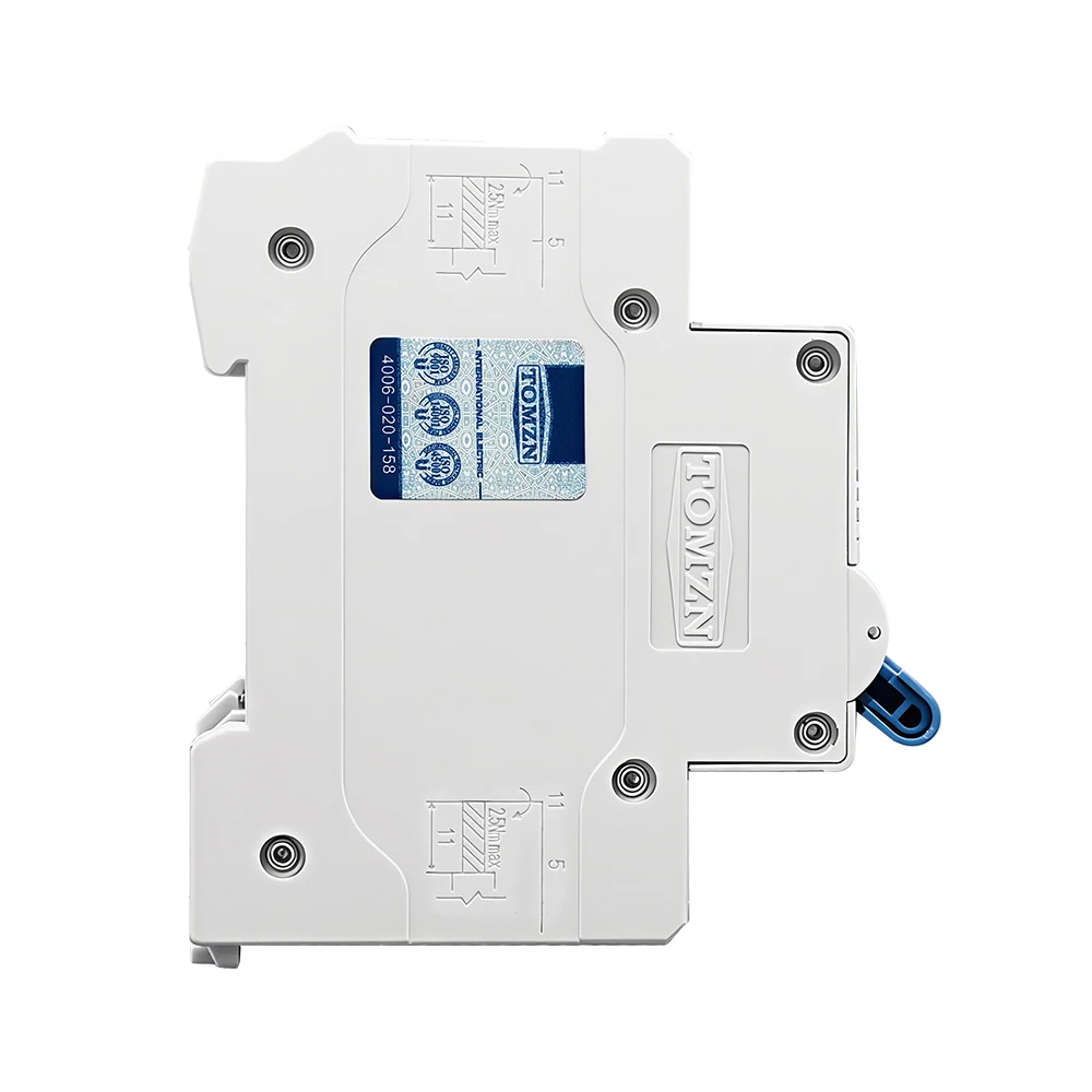 TOMZN 2P DC 1000V Mini Wyłącznik Automatyczny Solarny 3A 6A 10A 16A 20A 25A 32A 40A 50A 63A DC MCB do Systemu Fotowoltaicznego — zdjęcie 7