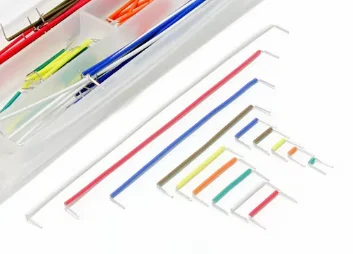 140 szt. Zestaw wstępnie uformowanych przewodów połączeniowych do płytek prototypowych 14 długości, różne do obwodów prototypowych płytek prototypowych — zdjęcie produktu 5