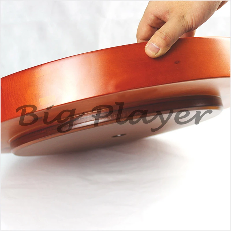 Deluxe Wooden Roulette Wheel - 20 18 Inch High Quality Turntable with EUR US Style for Bingo Table Games