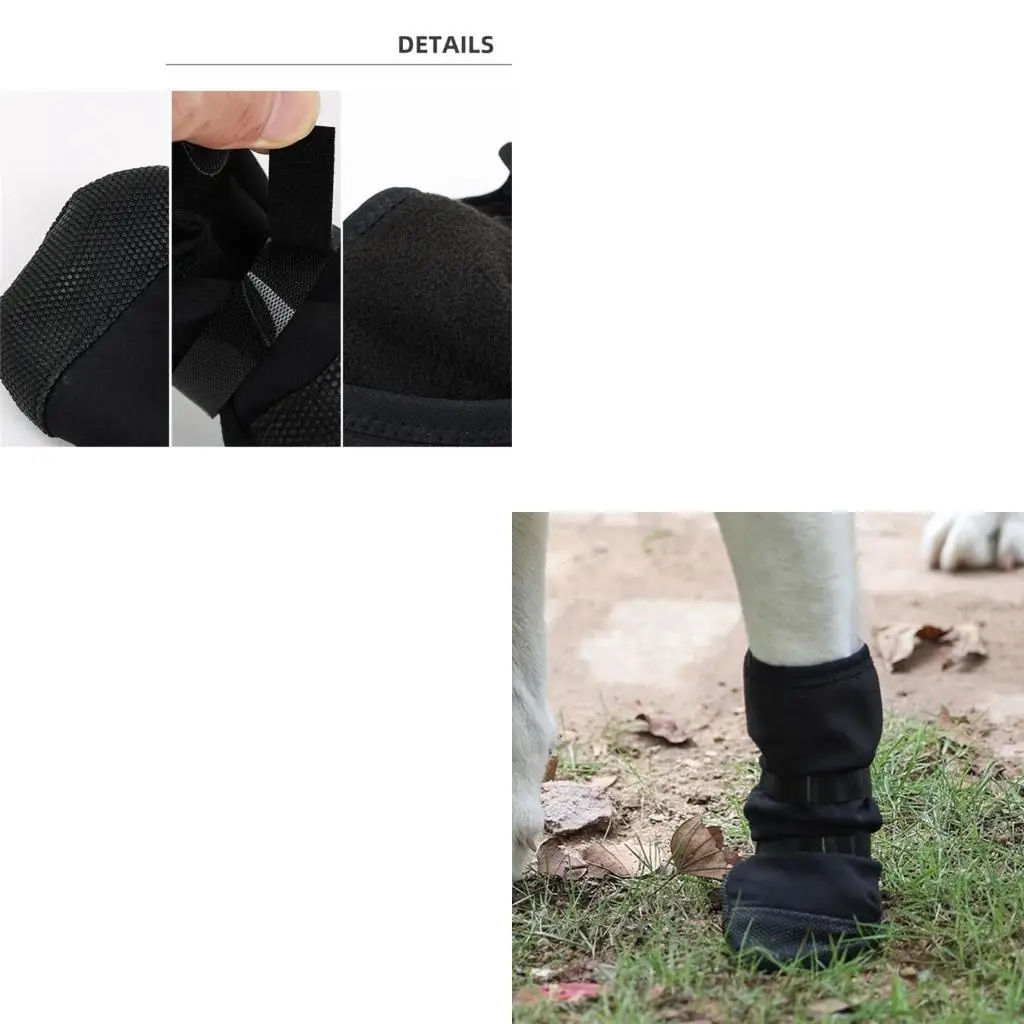 

2 пары обуви для собак, защитные чехлы для ног, носки для домашних животных, для домашнего использования, уличные защитные носки