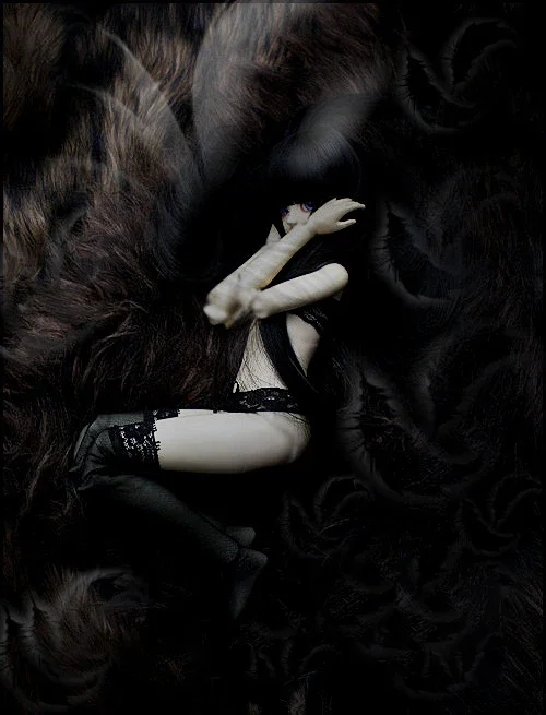 D01-P065 jouet fait à la main 1/3 1/4 accessoires de poupée BJD/SD vêtements de poupée ensemble de sous-vêtements en dentelle noire sans chaussettes