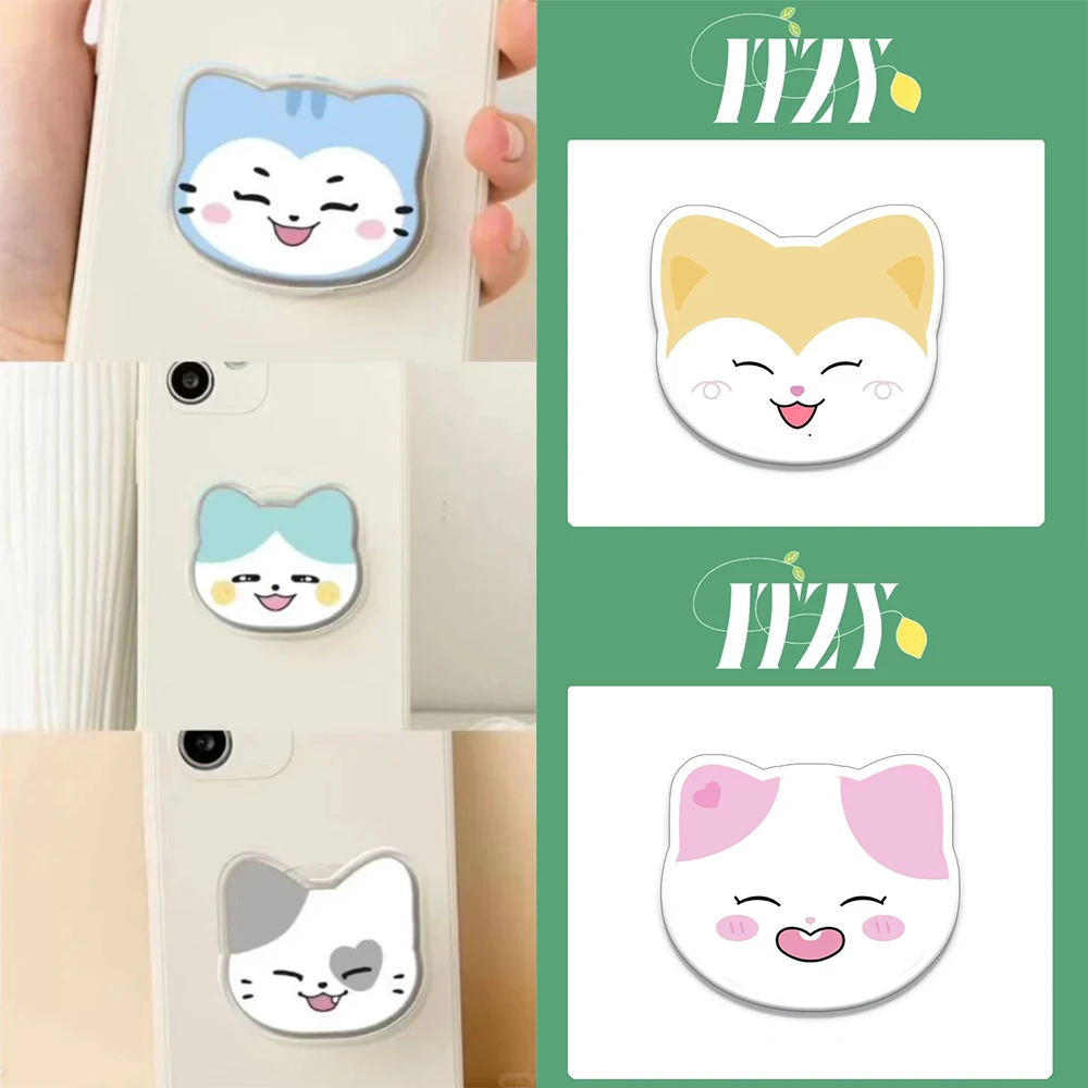 TWINZY всплывающая подставка для телефона 5 см ITZY мультяшная милая акриловая эластичная подставка для мобильного телефона Decora RYUJIN LIA YUNA подарок для фанатов