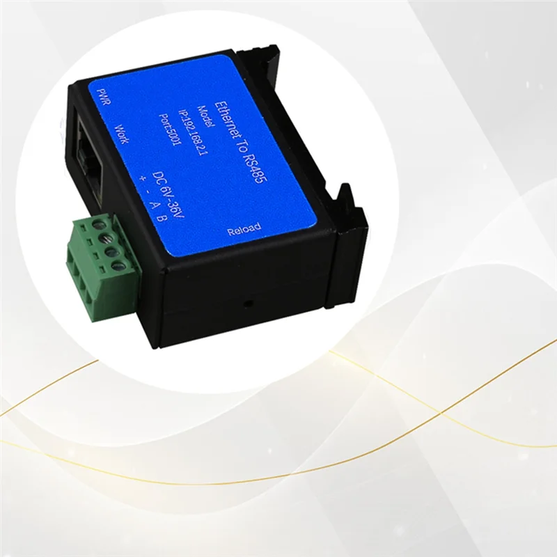 AA60-RS485-이더넷 직렬 포트 서버 Modbus TCP/IP 600Bps-921600Bps 산업용 Iot 통신 서버