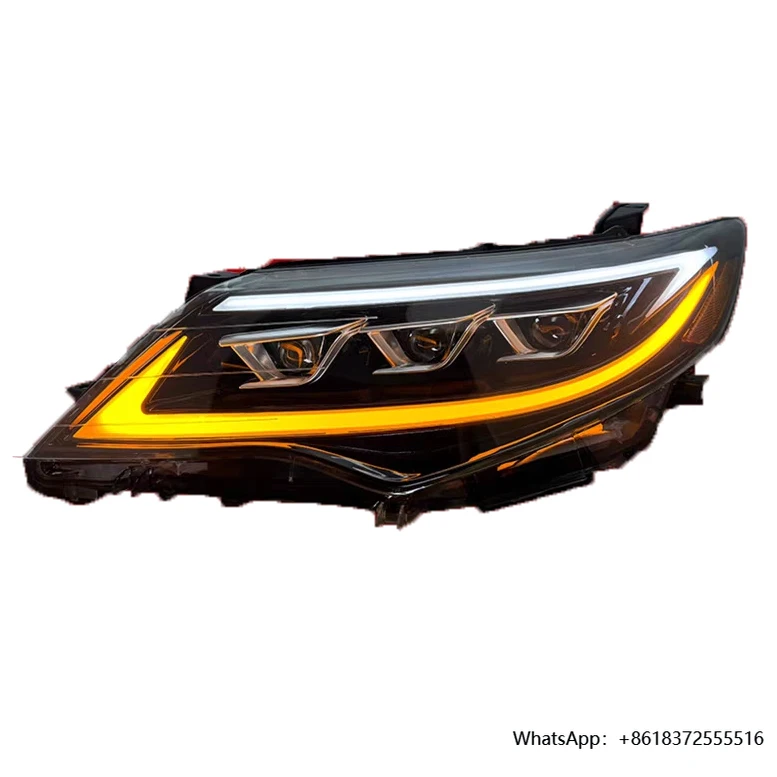 

daModified 3 Lens LED Headlights for Toyota Camry 2012 2013 2014 Head Lamps LED Front Lights