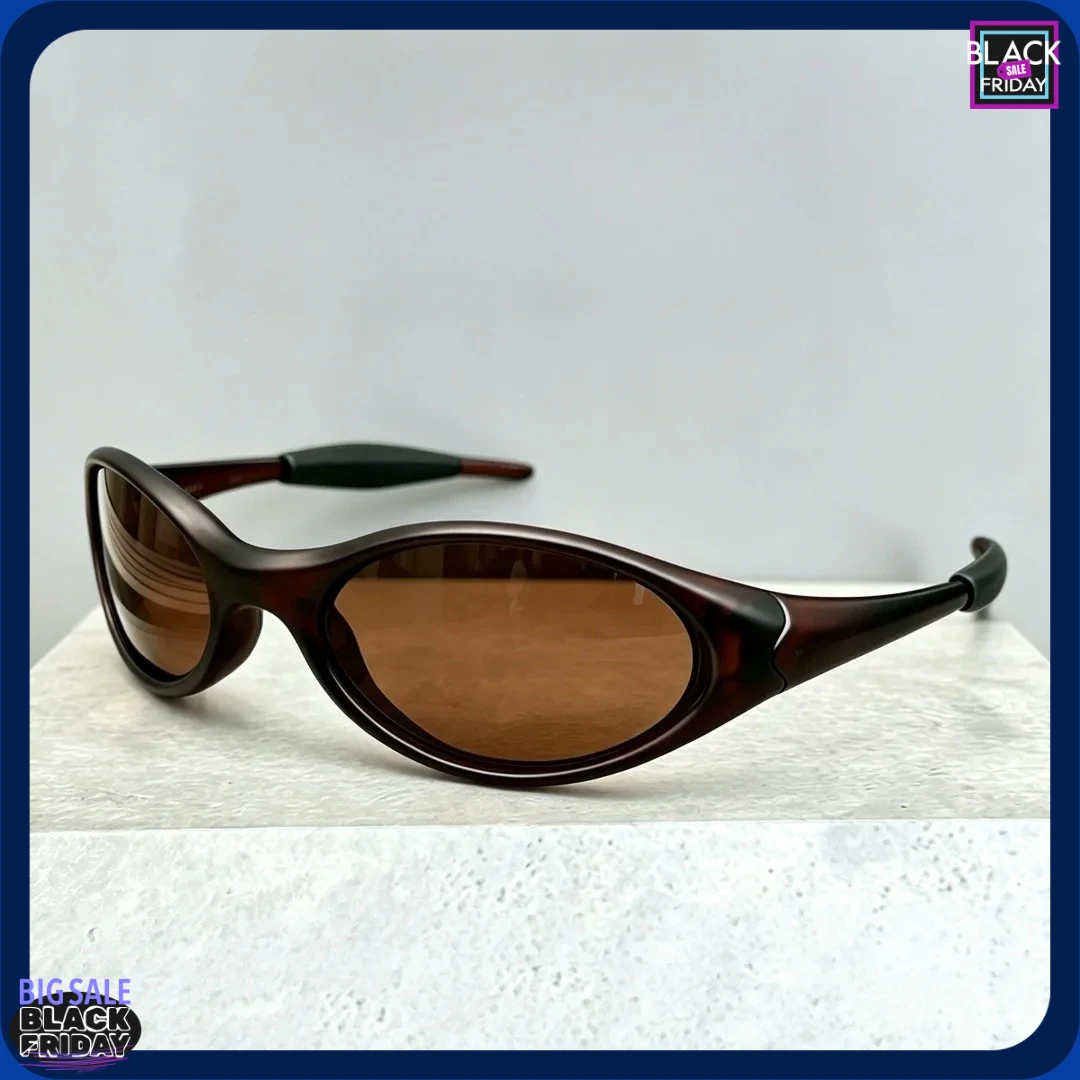 Image of Unisex Runde Polarisierte Sportsonnenbrille, Blendschutzbrille für MTB, Radfahren, Laufen, Angeln, Wandern