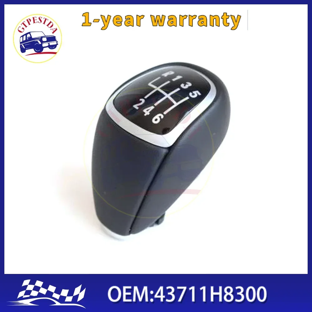 

Brand New 6 Speed Manual Transmission Gear Shift Knob 43711h8300 For Kia Rio Cerato 2017 Sportage 2017-2018