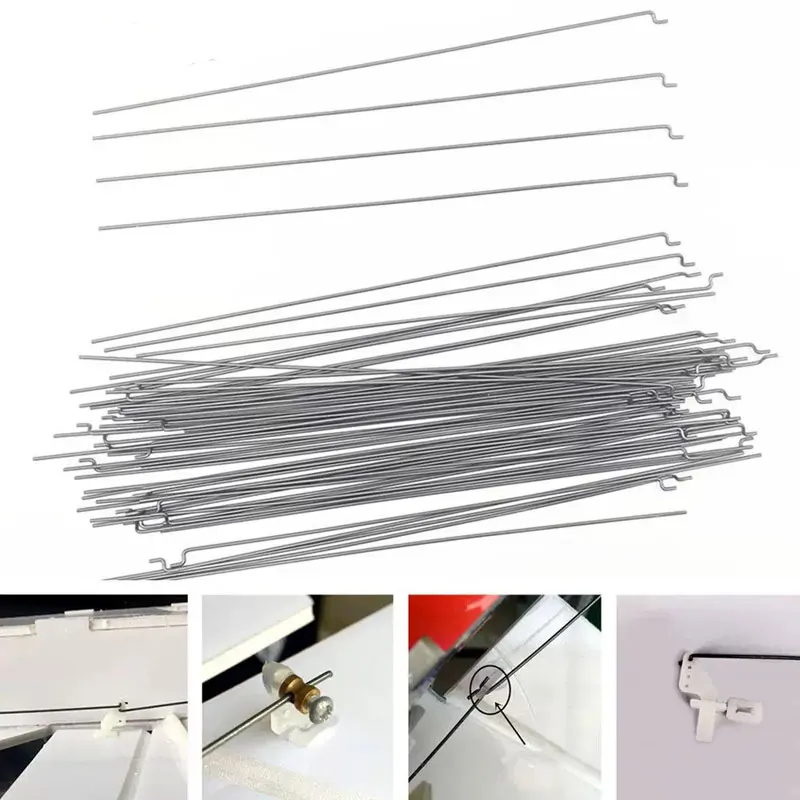 Rudder Angle Servo Z-Rod Linkage Regulator KT Plate Fixed-Wing Aircraft Diameter 1.2mm Steel Wire SU27 RC Model