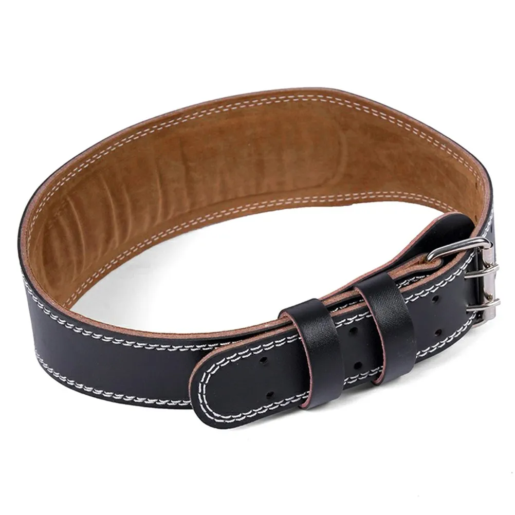 Ceinture de levage de protection de taille Mumusuki, ceinture d'haltérophilie, cuir de fitness 105CM/120CM/130CM équipement de fitness/ceinture de protection
