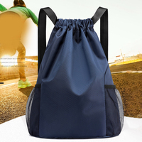 Backpacks Women Men Large Capacity Bundle Pocket Drawstring Bag For Unisex Sports Casual Backpack Solid Color Travel Bags