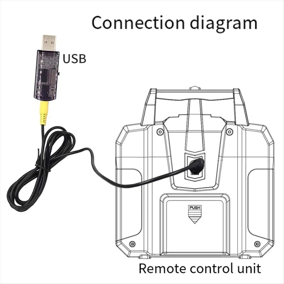 22 in 1 RC USB Flight Simulator Dongle RC Flight Training for G7 XTR Phoenix FPV Racing Drone
